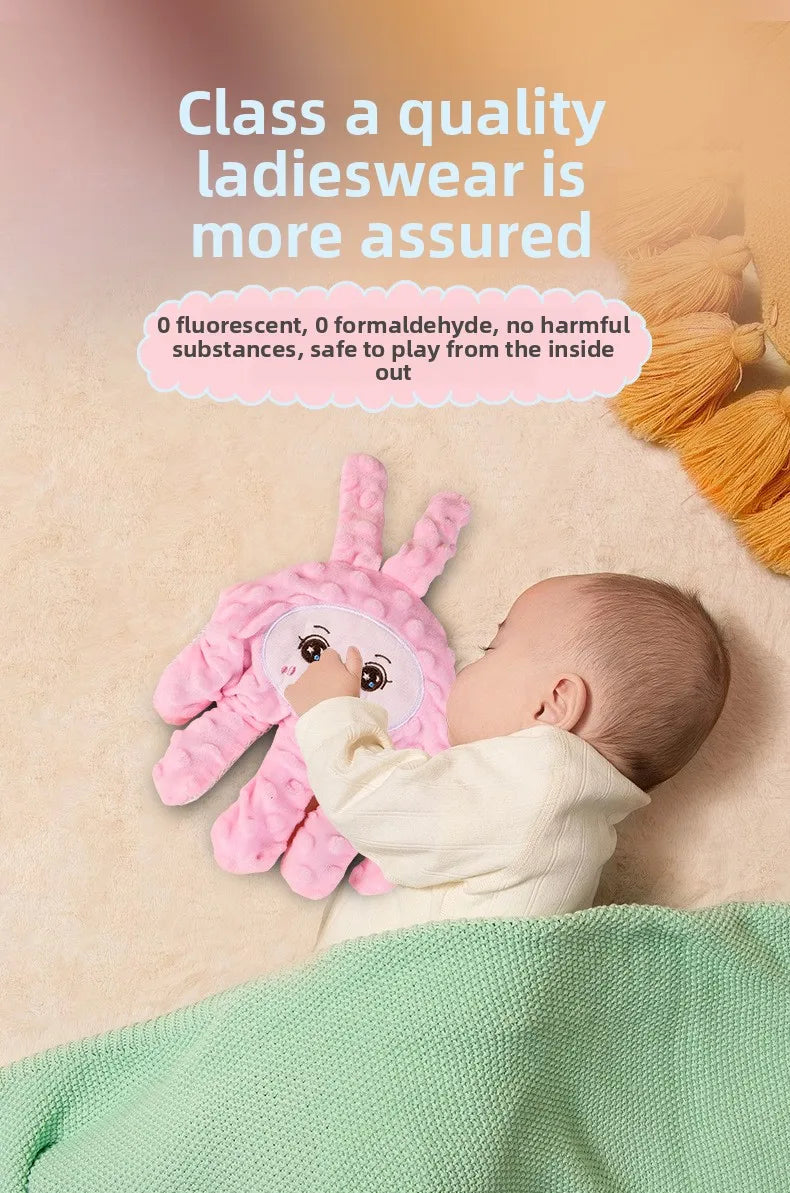 Baby Napping Comfort Palm Pillow Automatic Pat Anti Startle Soothing Doll Electric Filling Soothing Doll Pat Butt Hand Palms