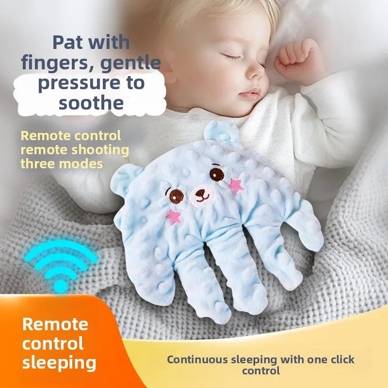 Baby Napping Comfort Palm Pillow Automatic Pat Anti Startle Soothing Doll Electric Filling Soothing Doll Pat Butt Hand Palms
