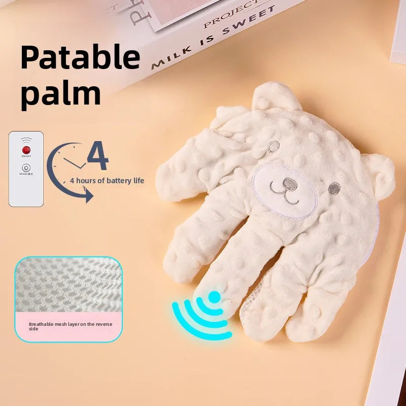 Baby Napping Comfort Palm Pillow Automatic Pat Anti Startle Soothing Doll Electric Filling Soothing Doll Pat Butt Hand Palms