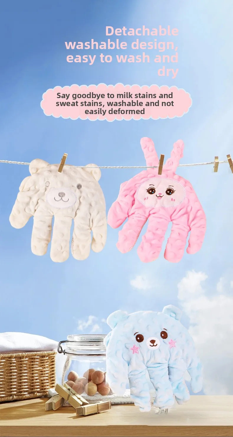 Baby Napping Comfort Palm Pillow Automatic Pat Anti Startle Soothing Doll Electric Filling Soothing Doll Pat Butt Hand Palms